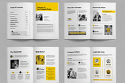 Company Profile Template, a Brochure Template by ContestDesign (Thumbnail 2 of 3)