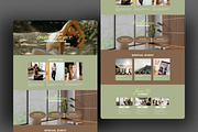 Yoga Studio Canva Website Template, a Websites & App Template by MiavoDesign (Thumbnail 2 of 4)