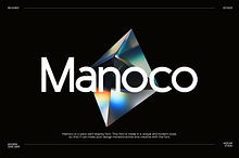 Manoco Modern Sans Serif Font