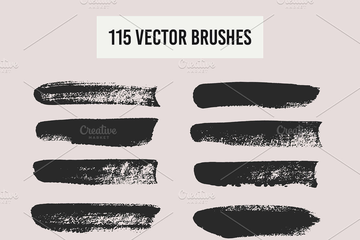 115 Vector Brushes preview 4