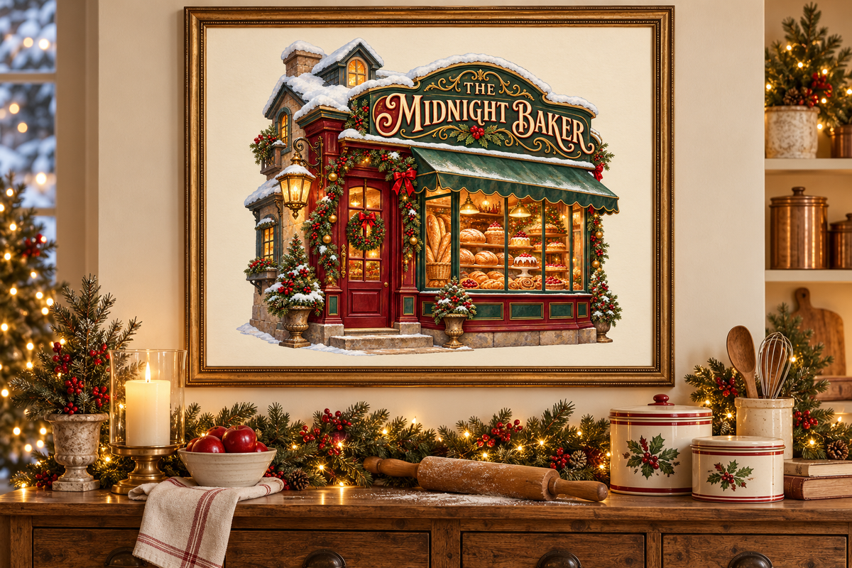 Christmas Bakery Clipart Bundle, a Seasonal Illustration by Colorsfav (Photo 7 of 7)