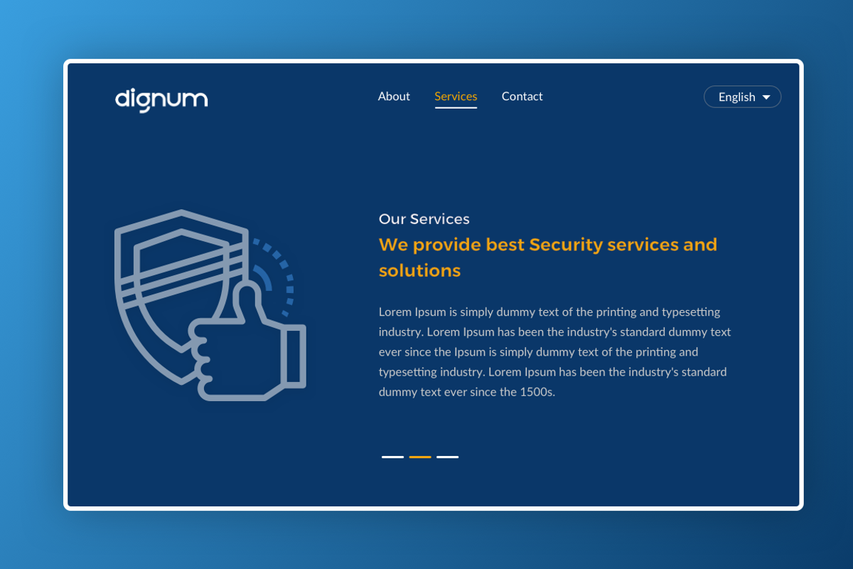 IT-Security Landing page, a Landing Page Template by zeeshanriaz55 (Photo 4 of 7)