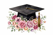 Graduation Clipart Collection PNGs, an Education Illustration by VetalStock (Thumbnail 19 of 20)