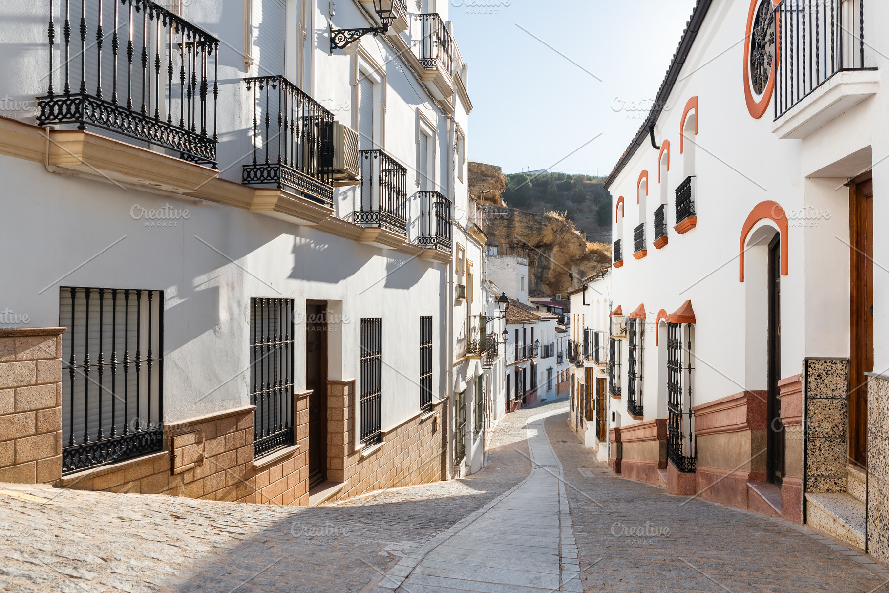 Typical street in Setenil de las Bod, a Holiday Photo by Fotoeventis