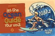 Mokila - Hawaiian Display Typeface, a Sans Serif Font by Burntilldead (Thumbnail 3 of 12)