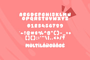 Bold Drop, a Font by khurasan (Thumbnail 4 of 4)
