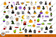 Halloween Stickers Bundle, an Illustration by Digital_Craftyfox (Thumbnail 3 of 13)