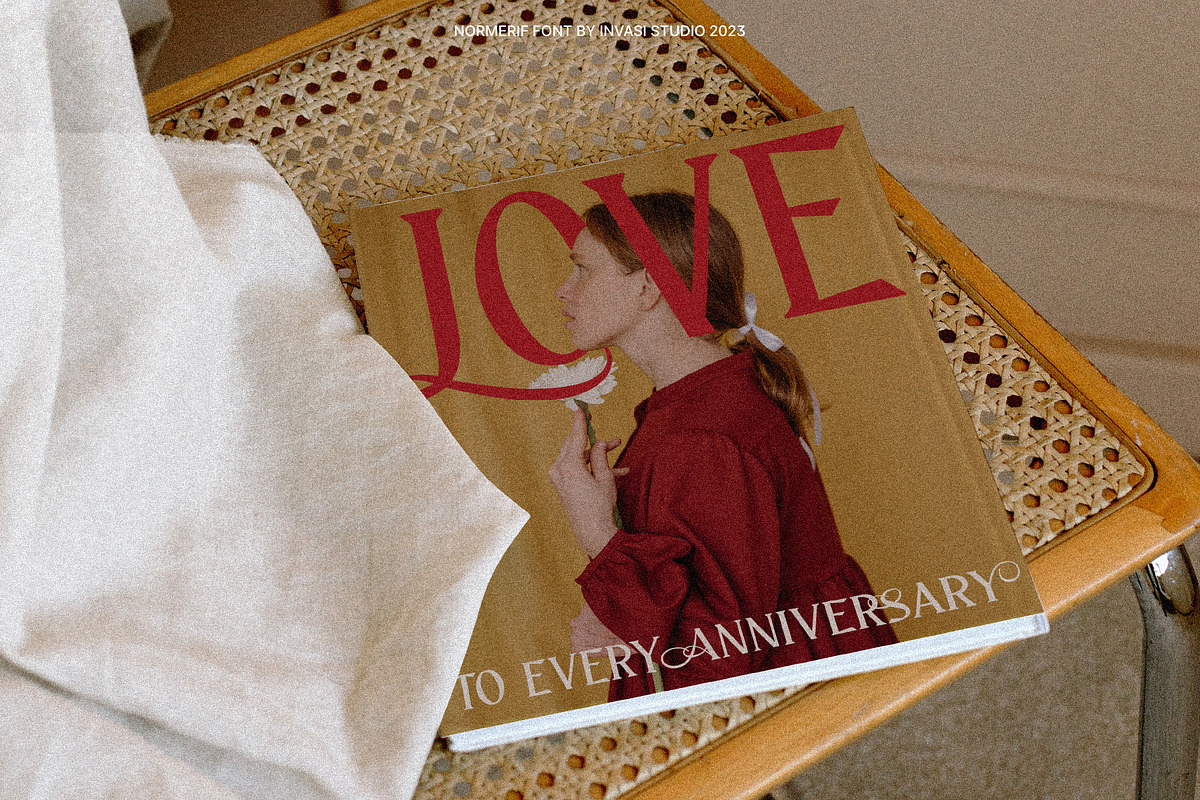 Normerif - Elegant Display Serif, a Serif Font by Invasi Studio (Photo 7 of 10)