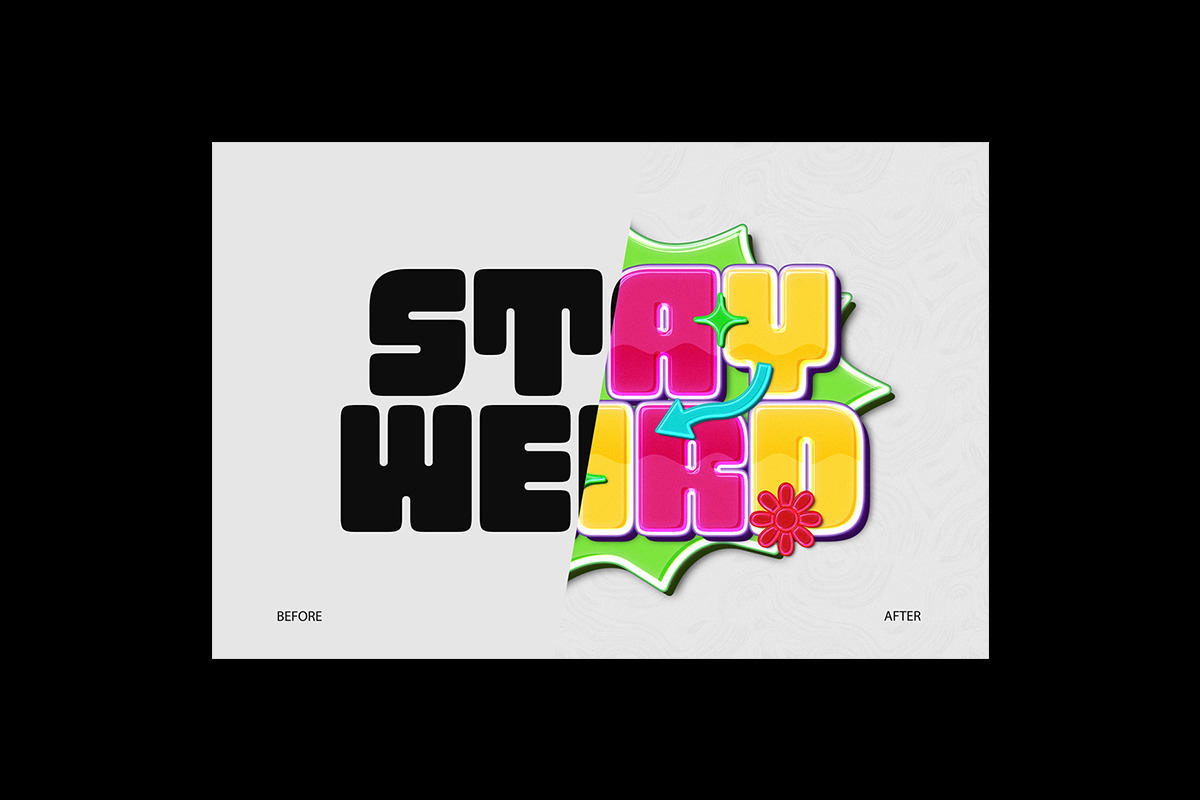 Colorful Playful Text Effect, a Layer Style Add-On by Matsero (Photo 4 of 4)
