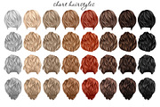 Natural hair clipart, an Illustration by Elenbushe (Thumbnail 2 of 7)