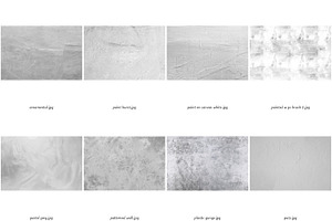 40 Neutral White Grunge Textures