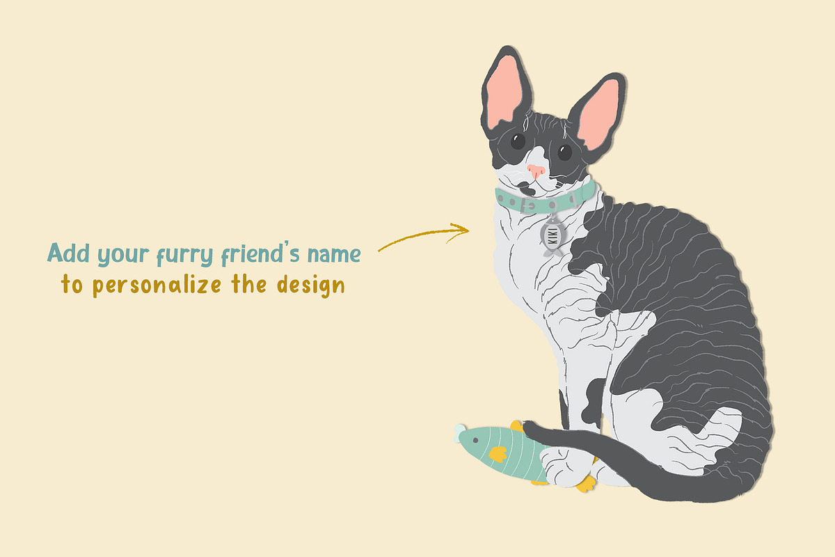 Cat breeds vector clipart, an Object Graphic by Trinibis (Photo 7 of 11)