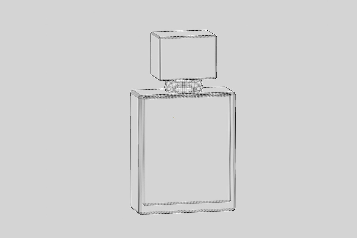 Perfume bottle, an Object 3D Model by fahad121 (Photo 4 of 5)
