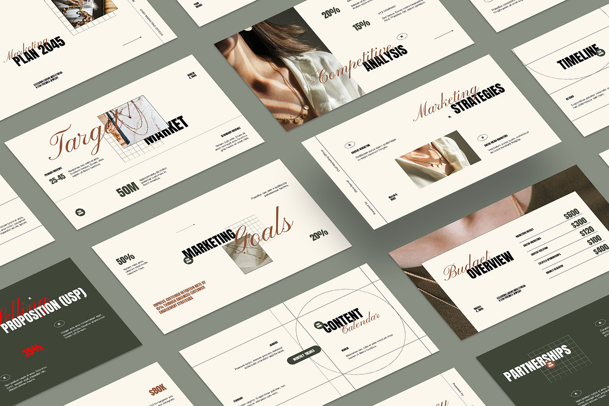 Marketing Strategy Plan Keynote preview 5