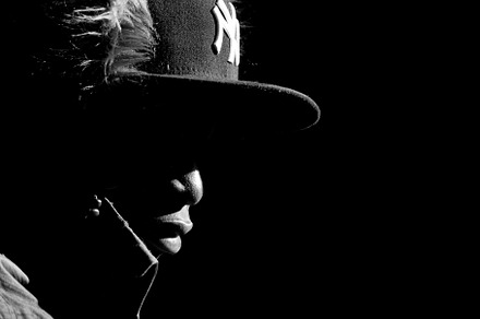 Black and White Rapper Male Photo