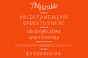 The Hirable – Playful Handwriting, a Handwritten Font by Haps Space (Thumbnail 9 of 10)