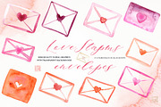 Love stamps, envelopes, a Texture Illustration by LABFcreations (Thumbnail 3 of 7)