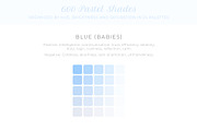 600 pastel shades color swatches, a Palette Add-On by ToonPlanet Vector Assets (Thumbnail 4 of 8)