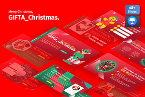 Gifta - Xmas Event Keynote, a Presentation Template by Dhabee