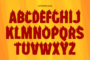 Firefolk - Bold Flame Display Font, a Font by Pekotype (Thumbnail 2 of 15)