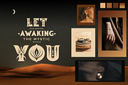 Toria Bohemian Decorative Serif Font, a Serif Font by Struvictory.art (Thumbnail 5 of 9)