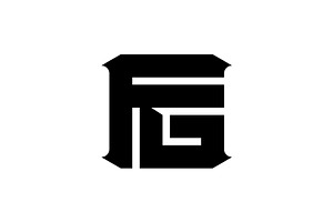 Letter FG Logo