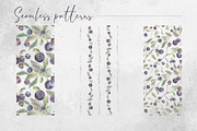 Forest huckleberry berries, a Food Illustration by MsFlaffy (Thumbnail 11 of 11)