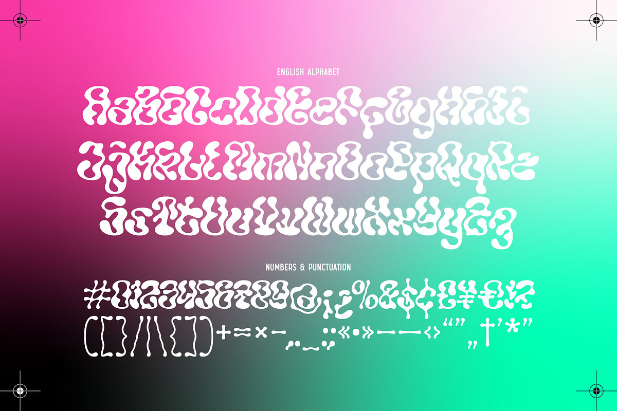Drunk Vision - Creative Font, a Symbol Font by Gleb Guralnyk (Photo 6 of 7)