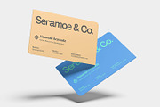 Business Card Mockup, an Advertising Mockup by seramoe (Thumbnail 5 of 5)