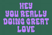Maylow Display Font, a Handwritten Font by Maulana Creative (Thumbnail 5 of 8)