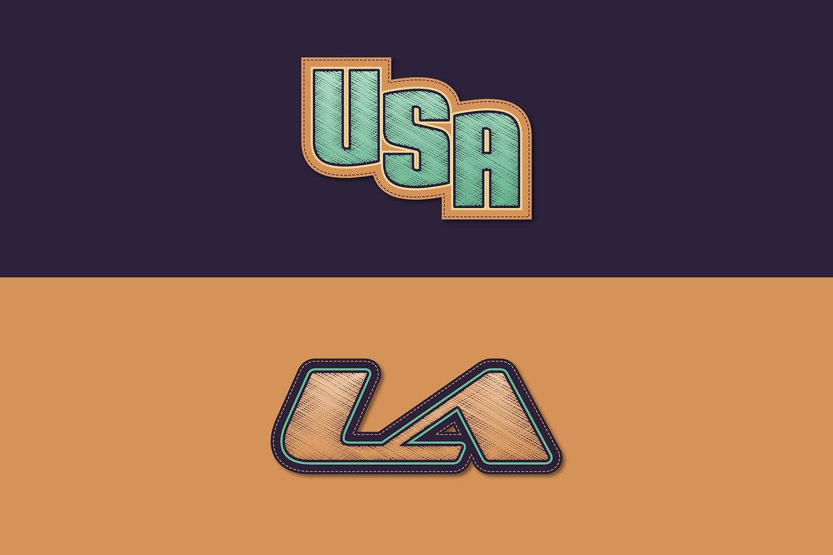 2024 - Editable Graphic Style, a Layer Style Add-On by DKNG Studios (Photo 2 of 3)