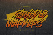 Stoopid Markers-Bold Market Typeface, a Sans Serif Font by Gassstype (Thumbnail 1 of 8)