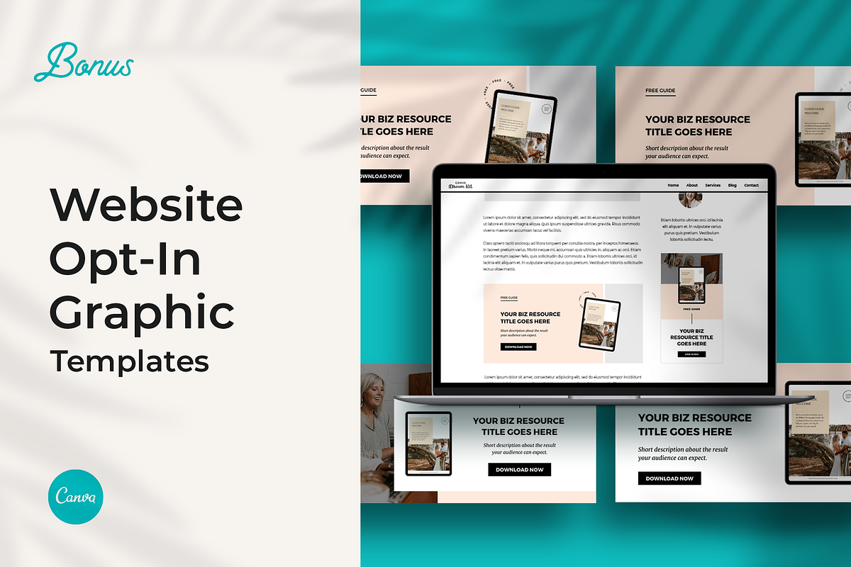 Biz Template Dream Kit, a Magazine Template by Anchor ‹A› Digital Design (Photo 15 of 17)