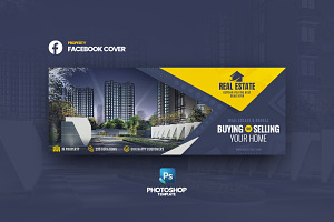 Real Estate FB Cover Template