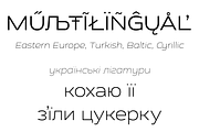 Cedra 4F Wide (Family), a Sans Serif Font by 4th february type foundry (Thumbnail 5 of 5)