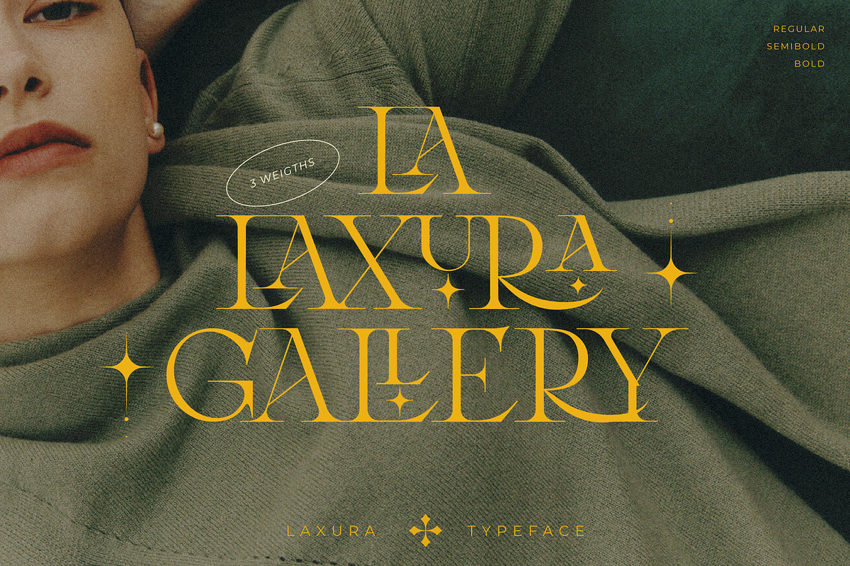 Laxura - Majestic Typeface, a Serif Font by CCS Type (Photo 1 of 28)