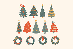 Holiday Charm Christmas Clipart