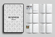 Digital Business Planner Template, a Brochure Template by E-Type (Thumbnail 1 of 8)