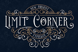 Limit Corner Typeface Extras