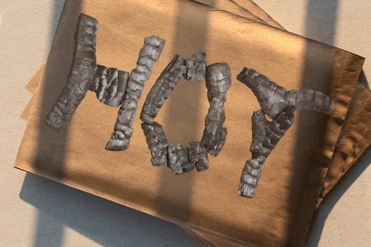 Coal Font, a Blackletter Font by Handmadefont (Photo 7 of 9)