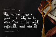 Muqodimah - Arabic Style Decorative, a Font by agnyhasyastudio (Thumbnail 5 of 16)