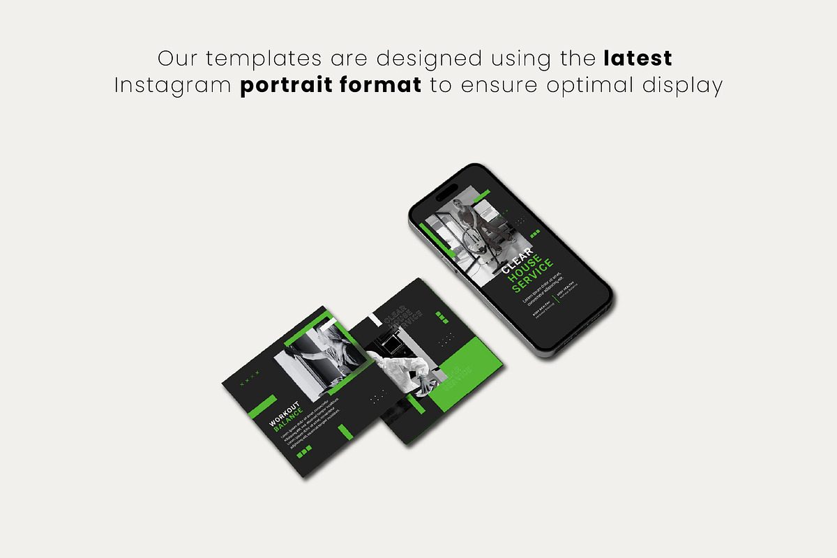 Cleaning Instagram Canva Templates preview 6