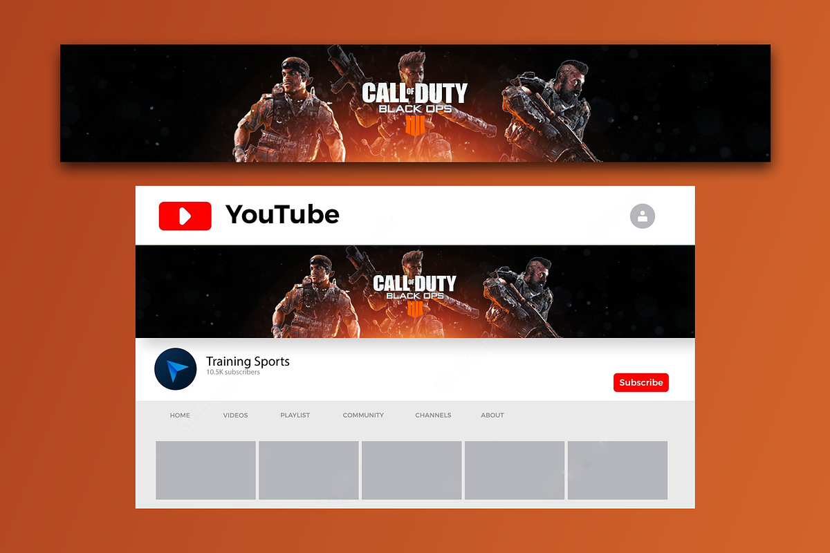 YouTube Gaming Banners Set 3, a Social Media Template by Lordsse (Photo 2 of 4)