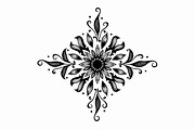 Elegant Floral Mandala Design, an Illustration by balal (Thumbnail 5 of 9)