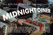Midnight Diner Left-leaning Script, a Script Font by Leah Design (Thumbnail 6 of 20)