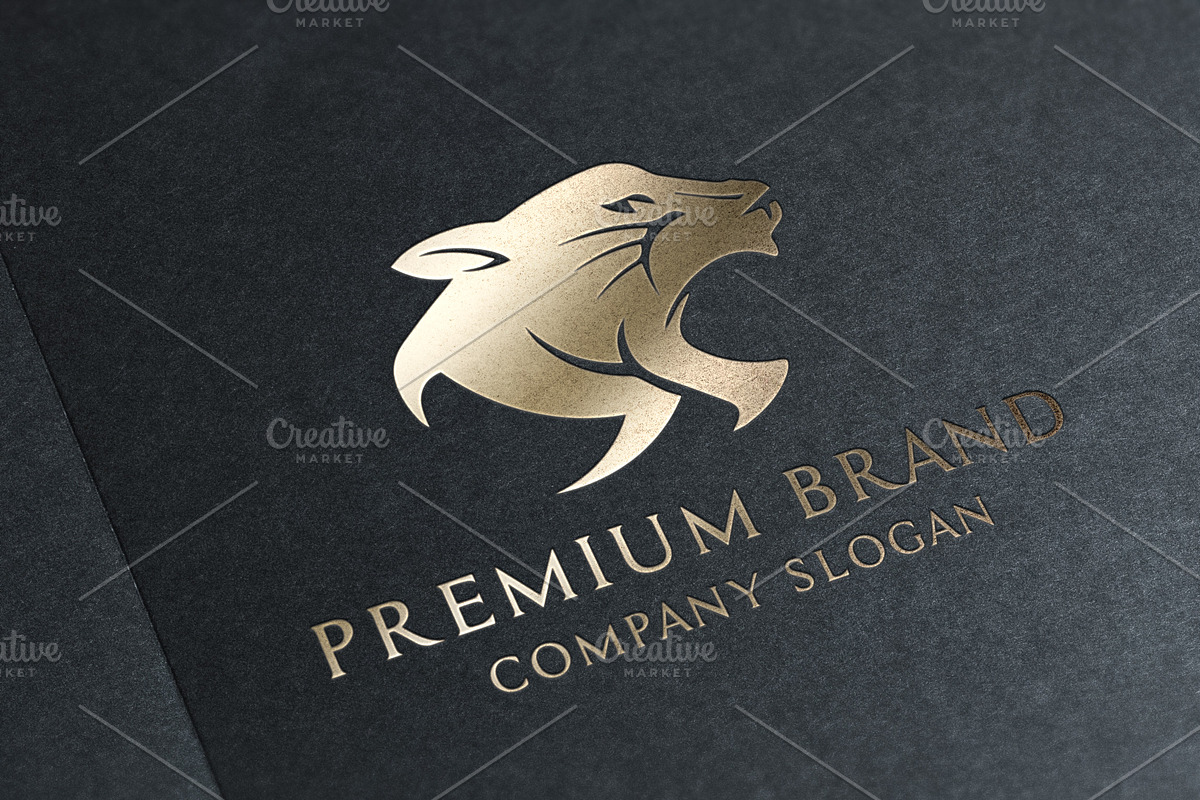 Premium Panther Logo Vector/Mock-Up, a Branding & Logo Template by Multiple (Photo 1 of 5)