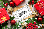 Christmas Doodles Pattern, a Pattern Graphic by Digital Studio (Thumbnail 5 of 5)