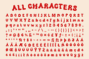 Radey Blur, a Sans Serif Font by Craft Supply Co. (Thumbnail 8 of 8)