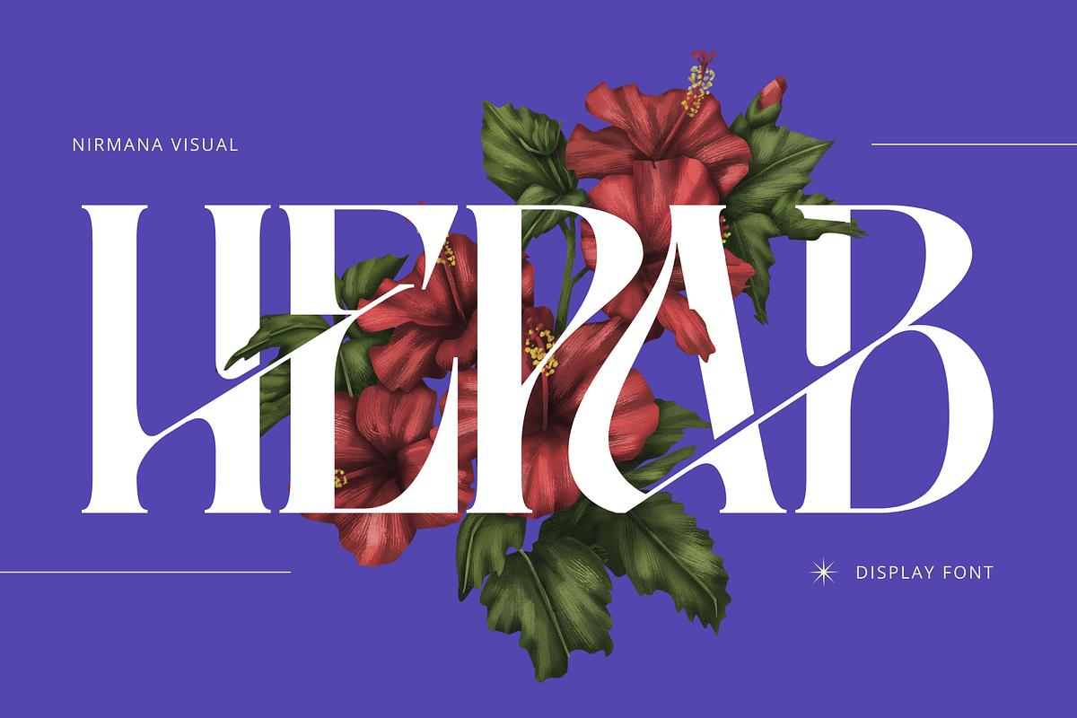 Hepab - Branding Logo Font, a Serif Font by Nirmana Visual (Photo 1 of 10)