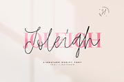 JOLEIGH SCRIPT, a Handwritten Font by supfonts (Thumbnail 1 of 7)